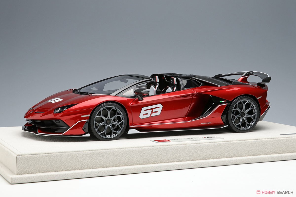 Lamborghini Aventador SVJ 63 Roadster 2019 キャンディレッド