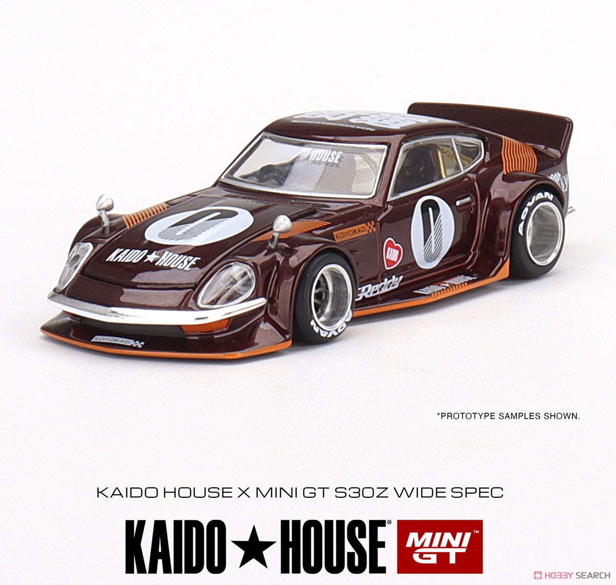 ダットサン KAIDO フェアレディ Z ダークレッド (右ハンドル