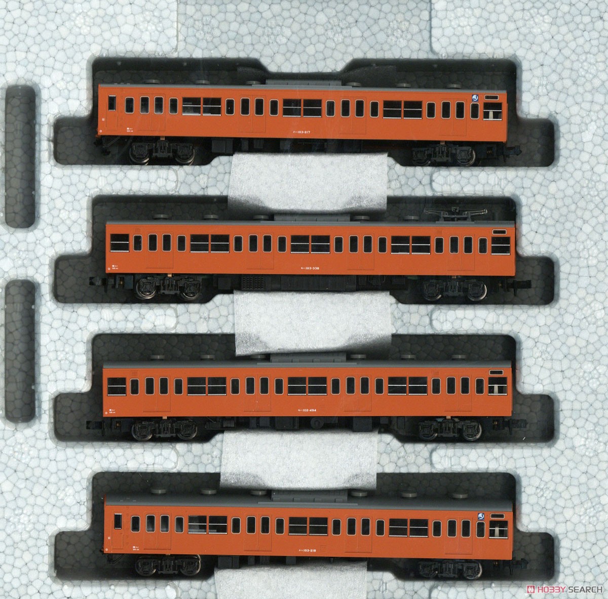 103系 ＜オレンジ＞ 4両セット (基本・4両セット) (鉄道模型) - ホビー
