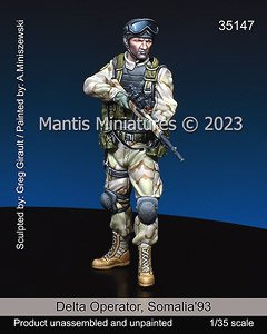 現用 アメリカ 「ブラックホーク・ダウン」 デルタフォース兵士