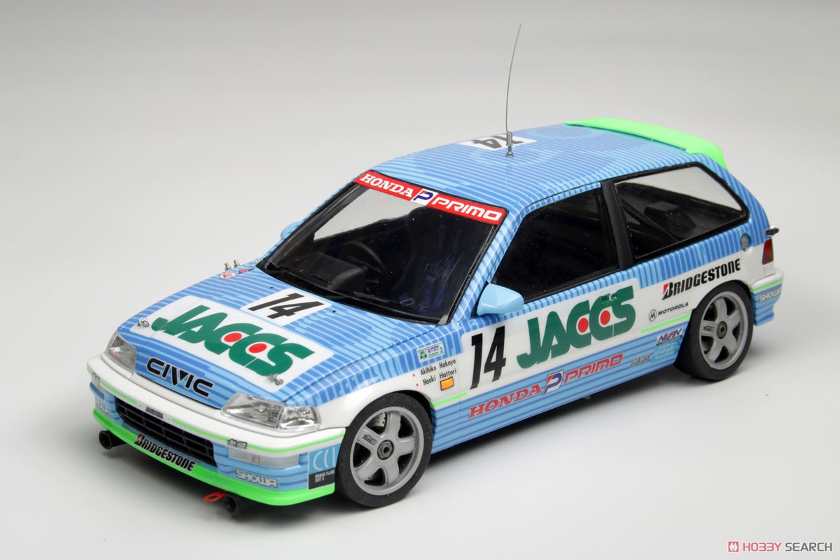 ホンダ シビック EF-9 Gr.A 1991 JTC インターTEC (プラモデル