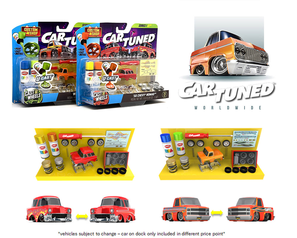 MGA 1/64 CAR TUNED SHOP CASTWORKS (SET of 2) – Boss Company
