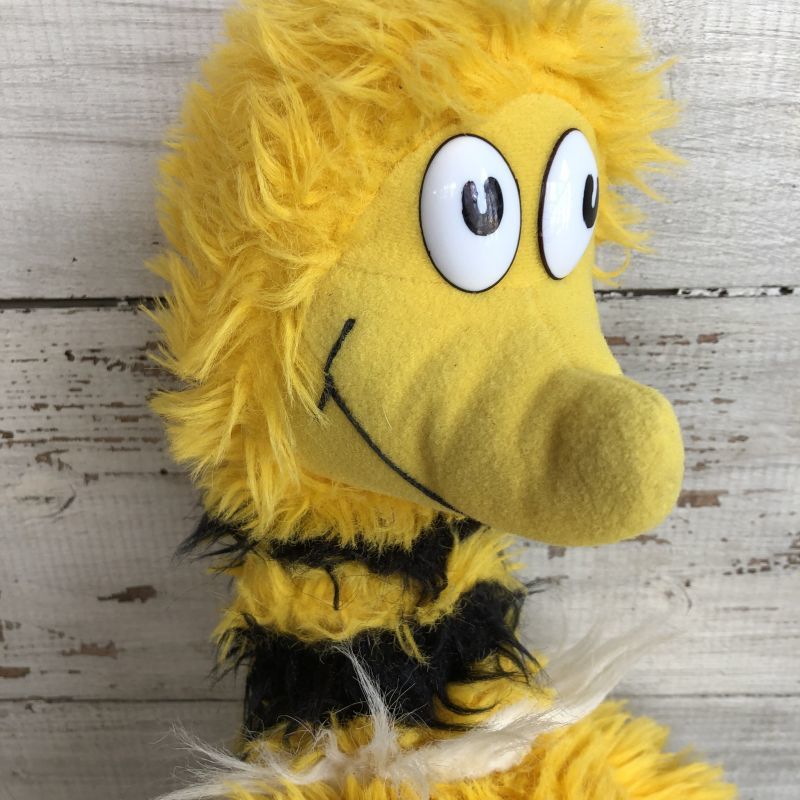 80s Vintage Dr. Seuss The Sneetch Plush Doll (S642) - 2000toys