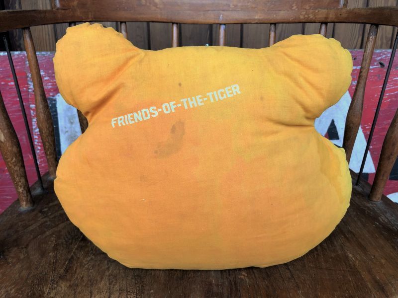 60s Vintage Esso Exxon Friends Of The Tiger Pillow Cushion (B416