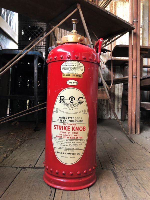 Vintage Read & Campbell Fire Extinguisher (B969) - 2000toys