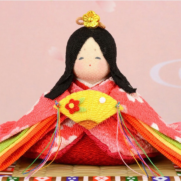 ひな人形 雛段飾り 五人飾り京雛 桃の節句 ほほえみ桜雛 | 西松屋