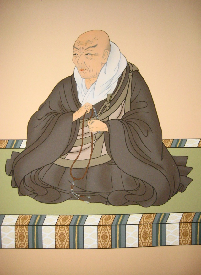 掛け軸 親鸞聖人御影◇大森宗華（高細密版画・新品）