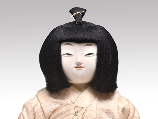野口光彦(作) 大型 御所人形 稚児一対 共箱 浅原革世氏旧蔵品 | 古美術
