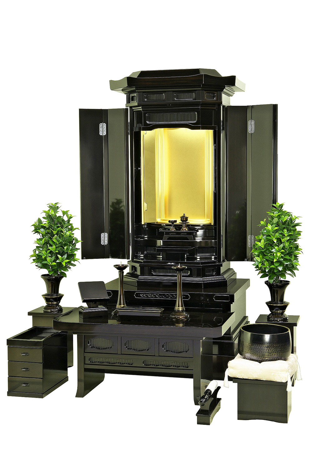 創価学会仏壇・SGI仏壇・仏具の専門店 | 広布堂 | 常勝(黒檀) 厨子扉