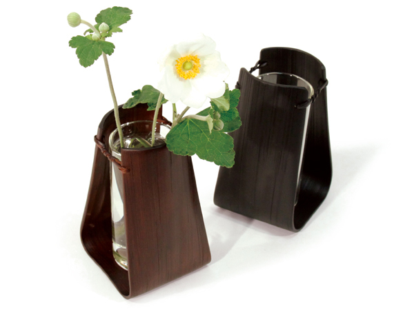 真竹のし花生け - 花かご - 定番商品 - 公長齋小菅