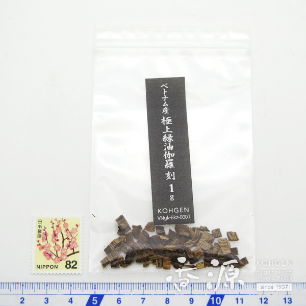 香木 極上緑油伽羅 刻 1gの通販 - お香専門店香源