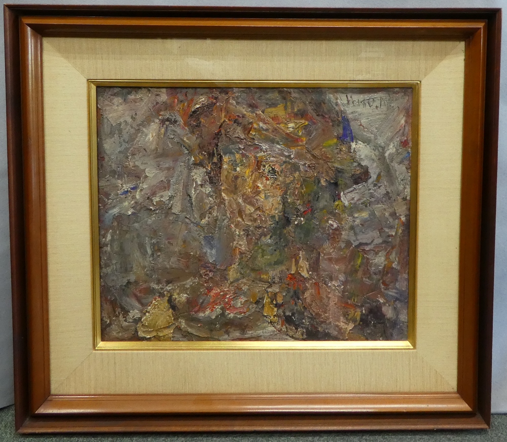 村上肥出夫 『憧憬』 [古美術こもれび] 骨董,掛軸,絵画の買取と販売,名古屋