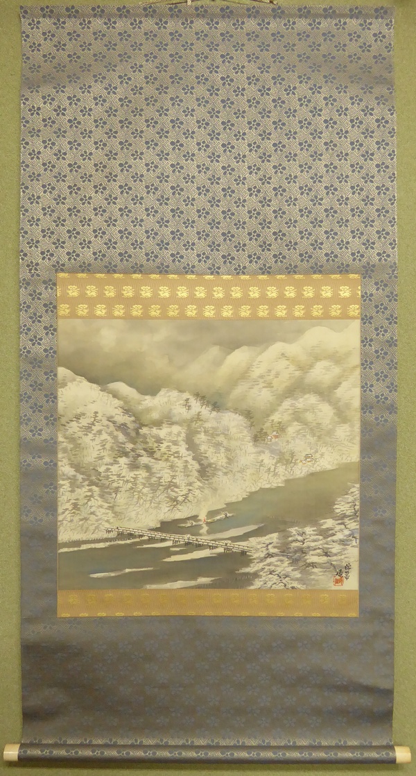 稲垣錦荘 『四季四幅対』 [古美術こもれび] 骨董,掛軸,絵画の買取と