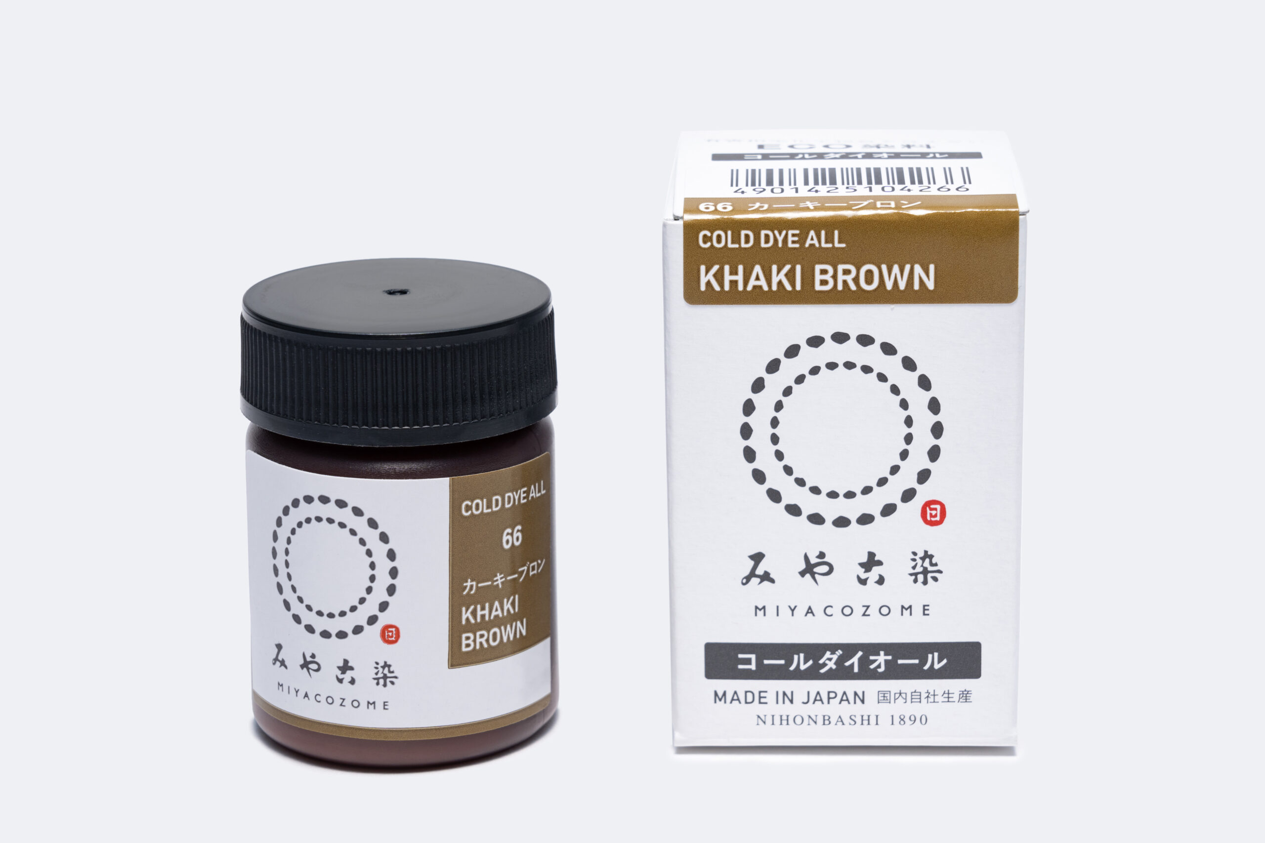 コールダイオール 20g カーキーブロン｜みやこ染｜創業1890年。日本