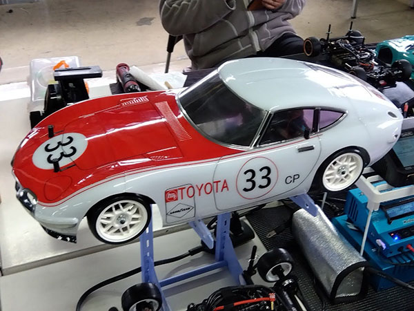 トヨタ2000GT ボディーセット（190mm） デカール付