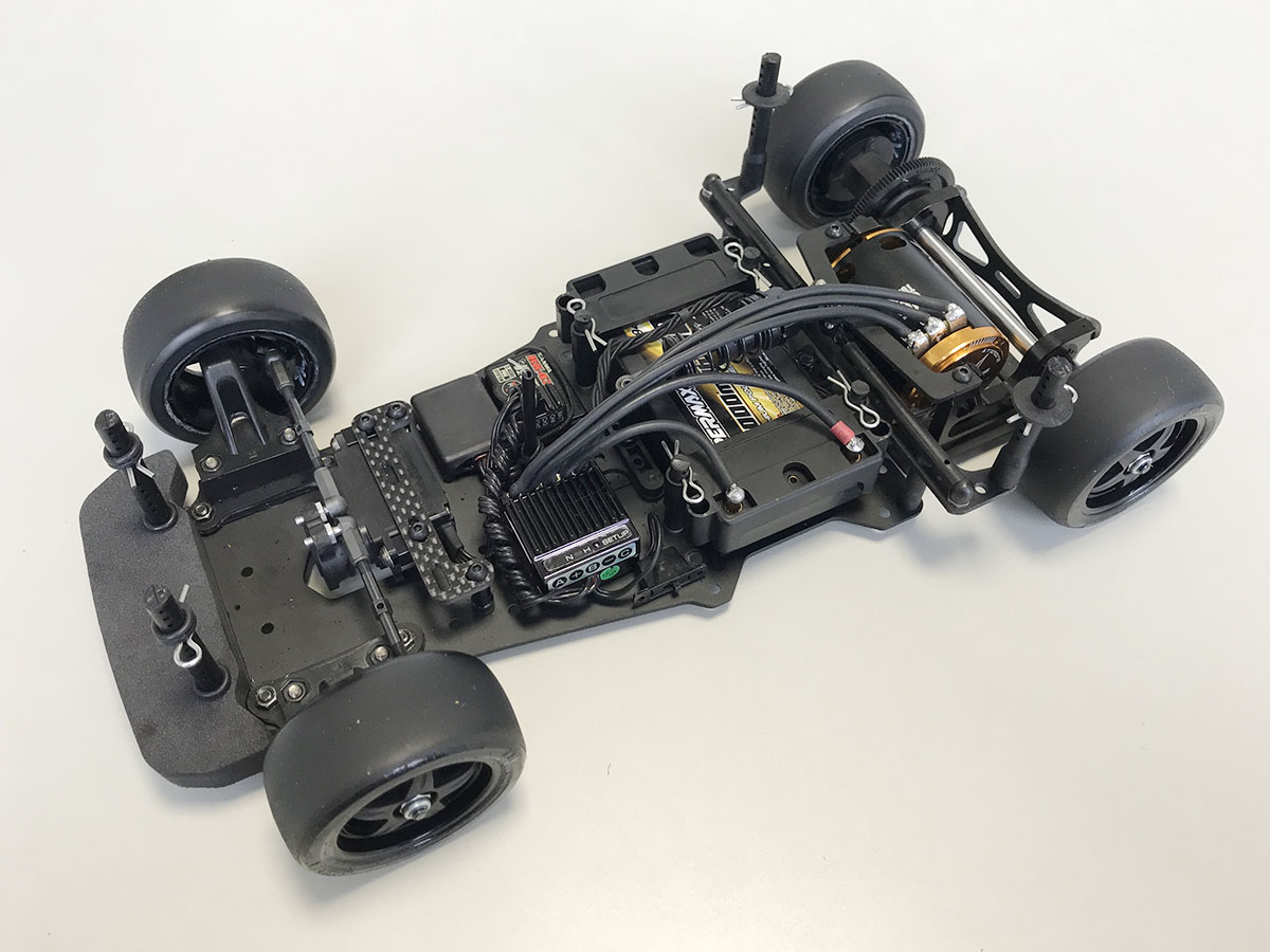 カワダ M300GT2R メカ付(受信機なし) タミヤボディポスト位置 カワダ