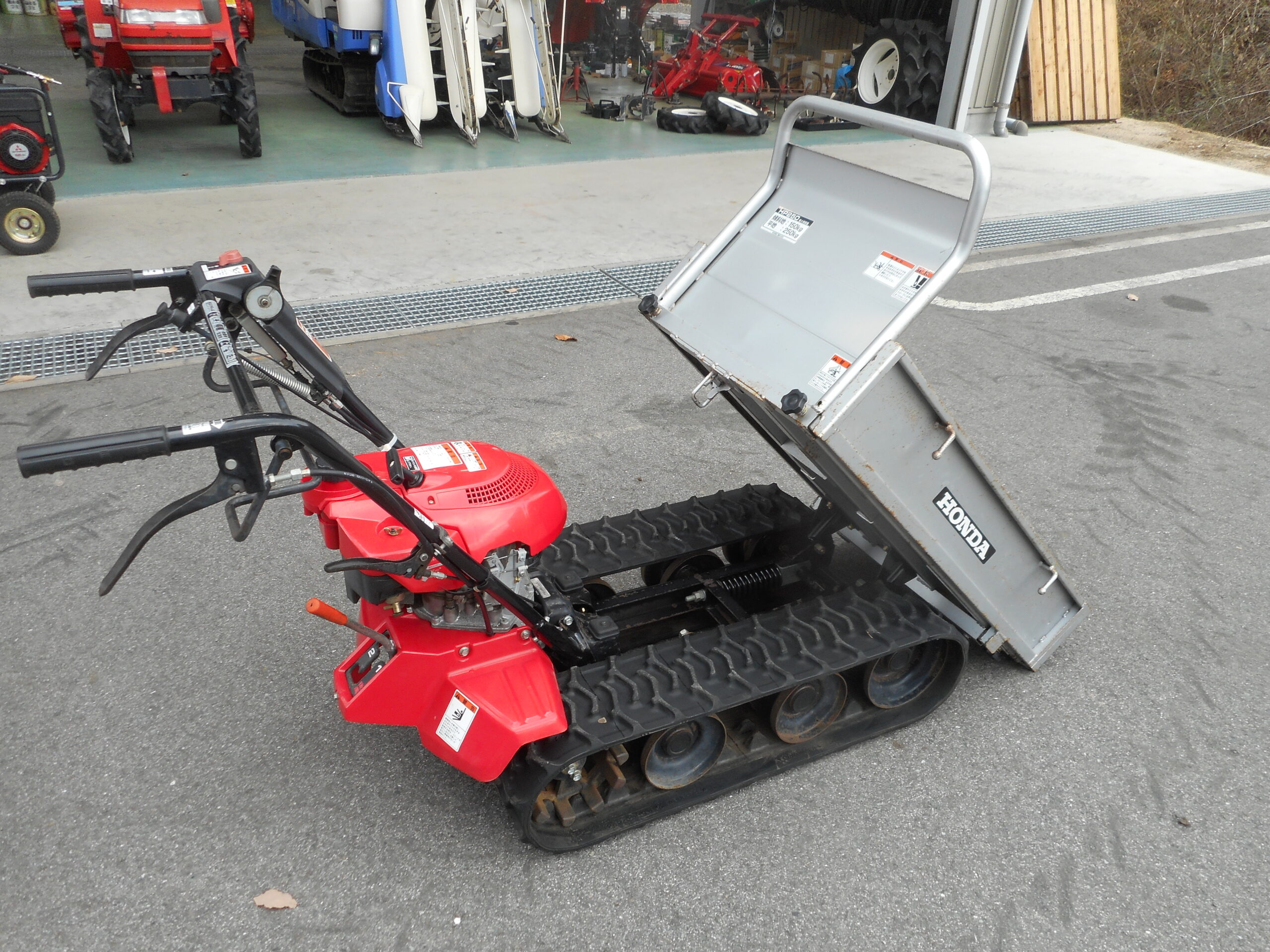 ホンダ クローラ運搬車 HP250 積載重量250㎏ クローラ ハンドタイプ