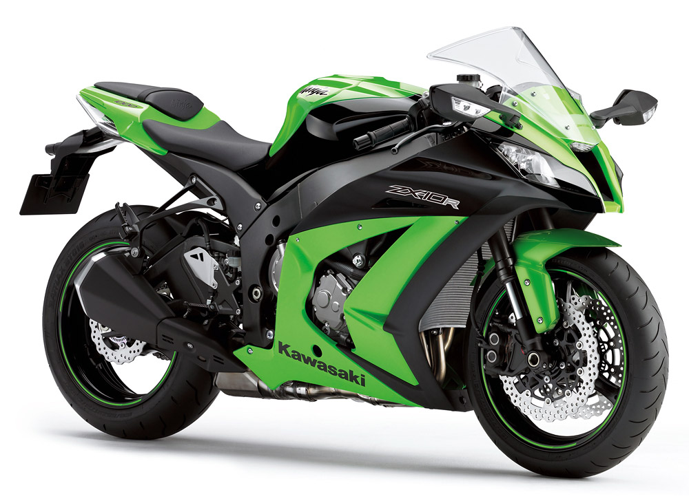 Ninja ZX-10R/ABS］2012年モデルはカラーリングのパターンを変更