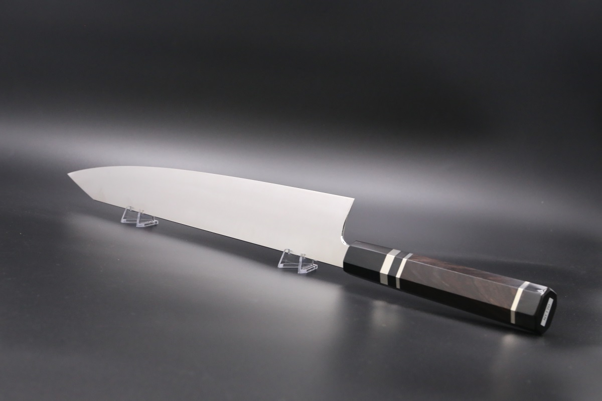 本焼V金10号和牛刀240mm 黒檀八角柄