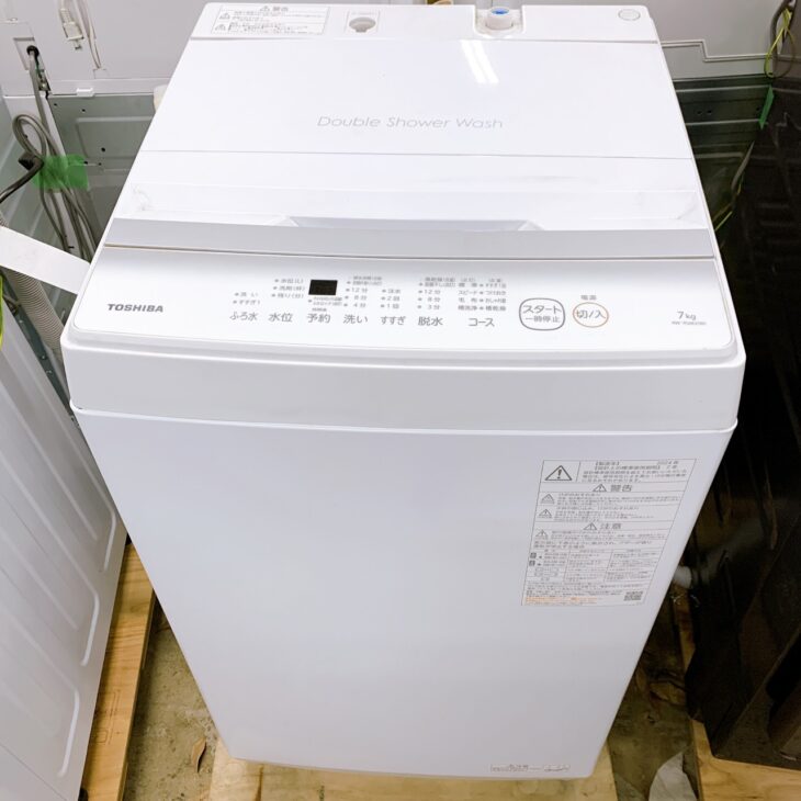 福島県檜枝岐村にてTOSHIBA 全自動洗濯機 AW-7GM2(W) 2024年製