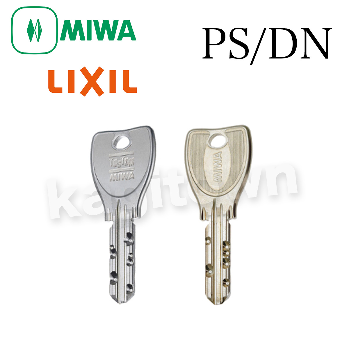 純正合鍵 LIXIL TOSTEM DN 純正合鍵【最速納期1~2週間｜鍵・シリンダー