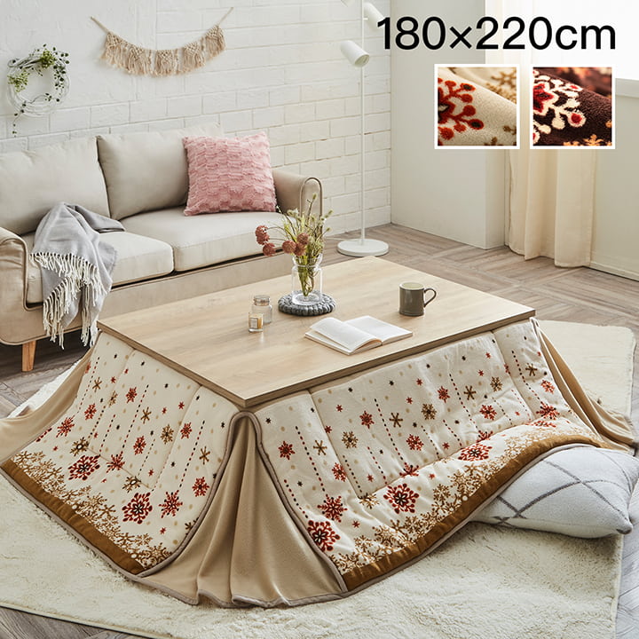 大理石調 こたつテーブル 105x75cmの通販情報 - 家具通販のわくわく