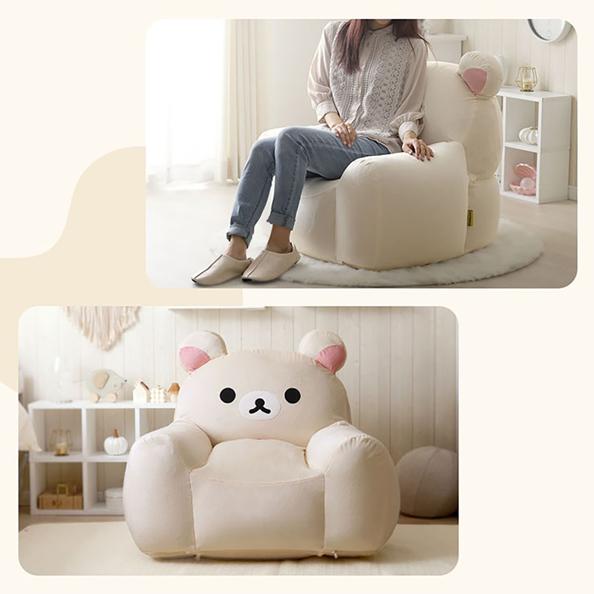 リラックマ ソファー 1人掛け コリラックマソファ a1447-korilakkuma