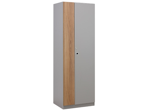 arbre アーブル ワードローブ 幅600 奥行443 高さ1800 MKAB-0618LC-GRW
