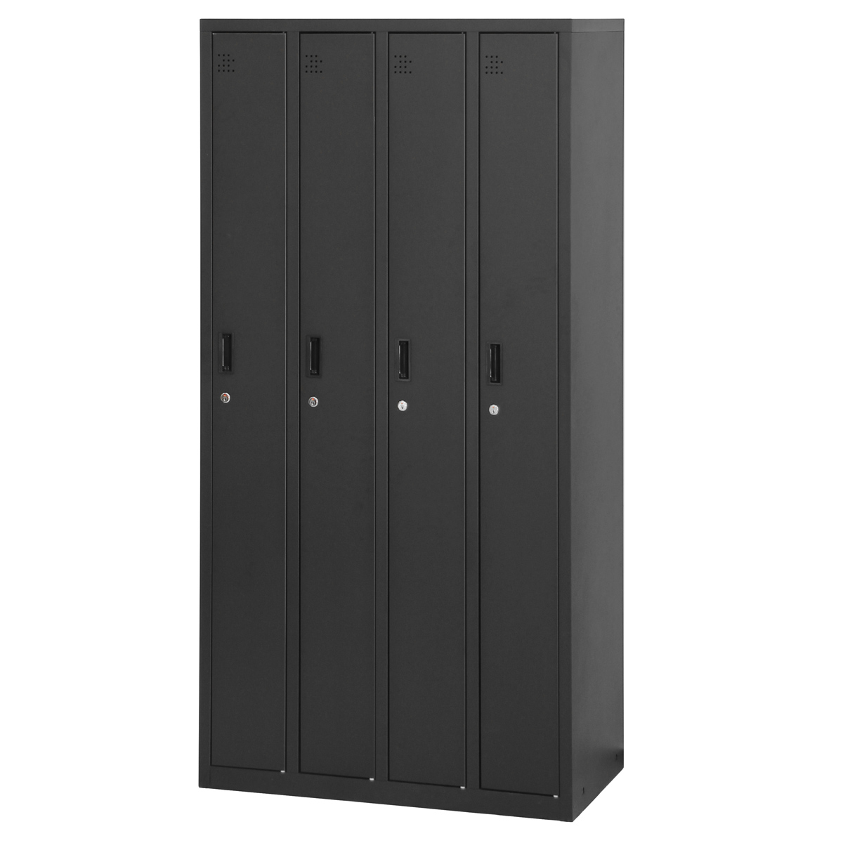 シリンダー錠式 4人用ロッカー TLKシリーズ 幅900 奥行515 高さ1790 HK