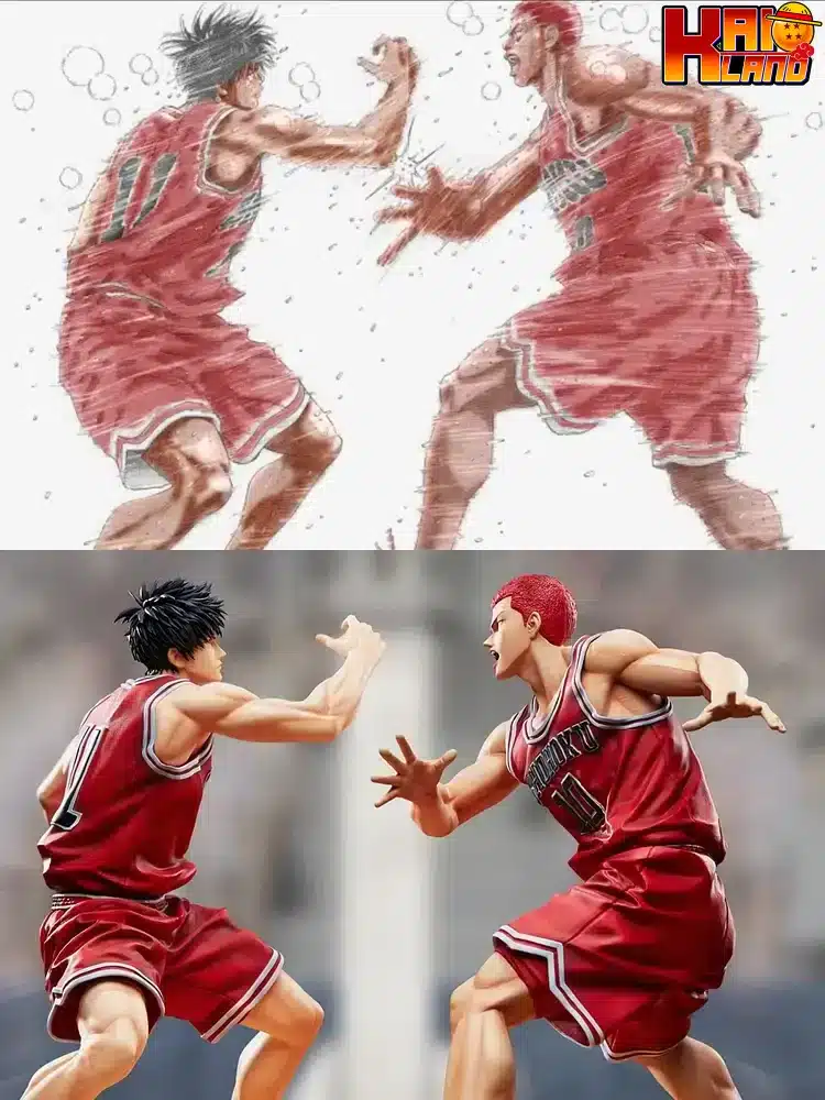 スラムダンク インフィニットスタジオ 桜木花道×流川楓 樹脂製