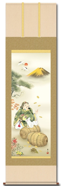 縁起兔大黒天 榎本 東山 尺三 【うさぎ・兔・卯・干支・大黒天
