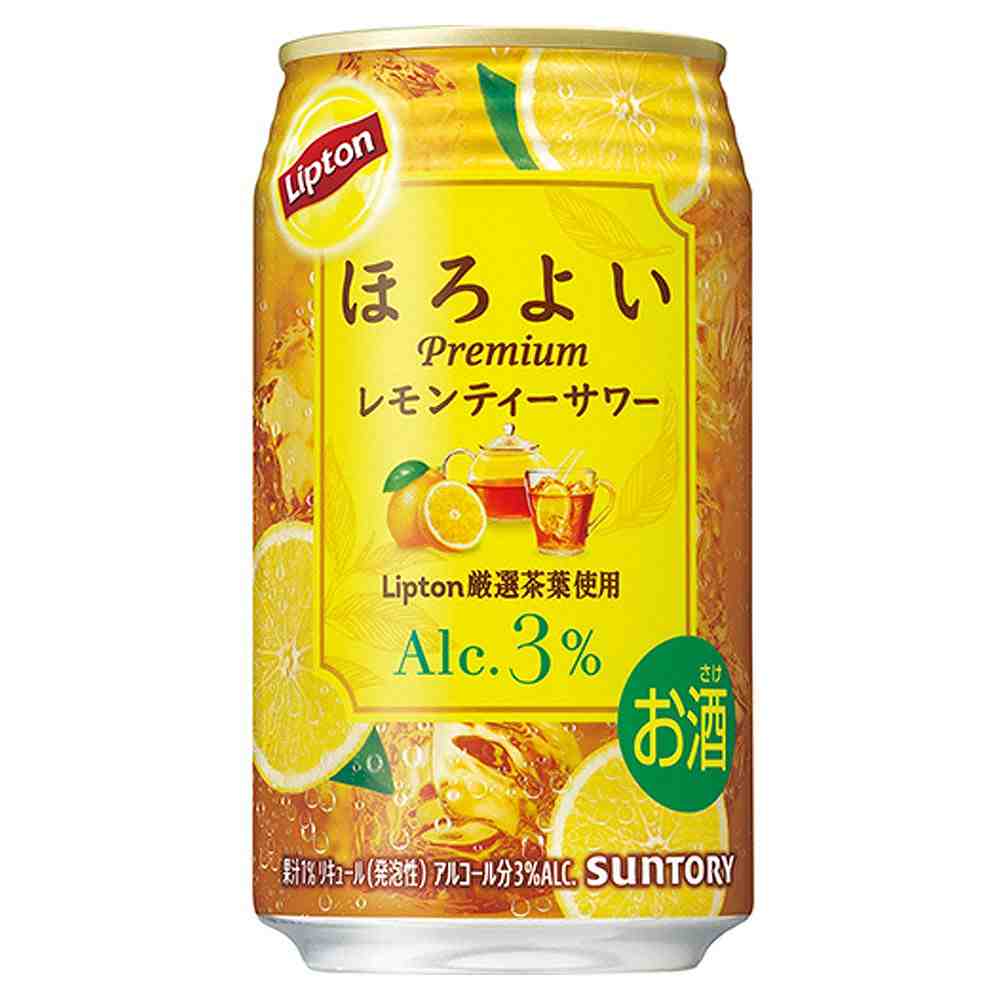 サントリー ほろよい Lipton レモンティーサワー 350ml缶｜格安・安い