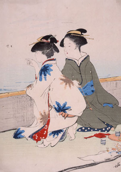 汐干狩 | 鎌倉市鏑木清方記念美術館