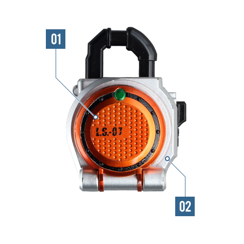 オレンジロックシード | 仮面ライダー図鑑 | 東映