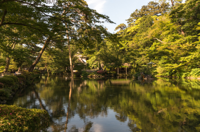 瓢池(ひさごいけ） < 兼六園内 おすすめスポット | 旅ガイド 兼六園