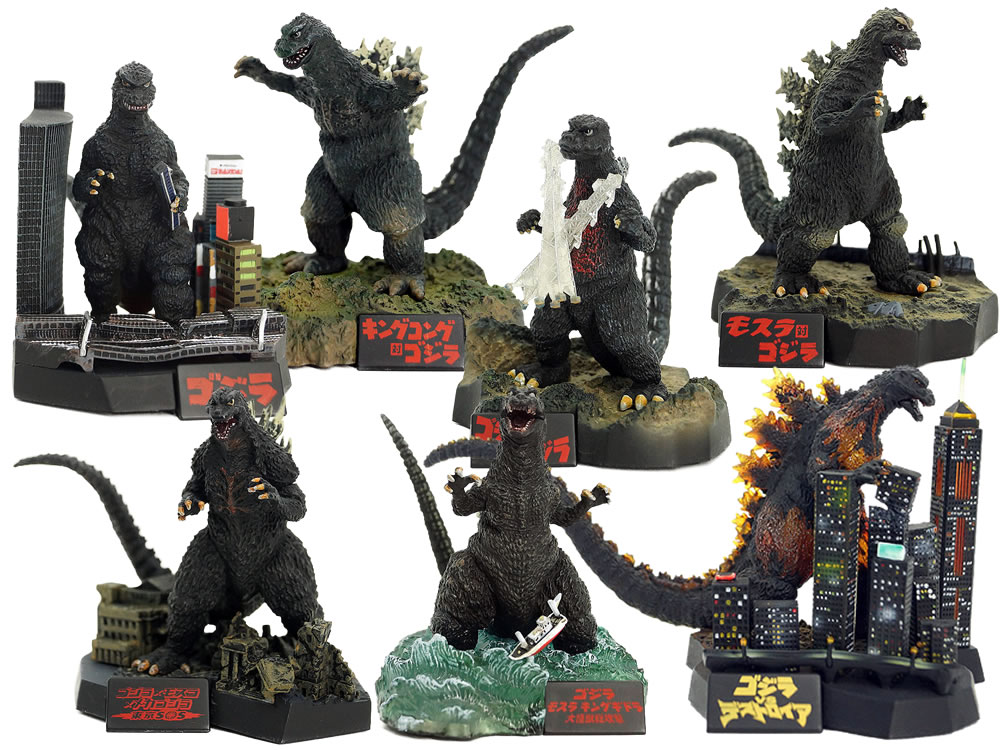 美品】ゴジラ全集 ゴジラ 1984 酒井ゆうじプロデュース ビル街 破壊