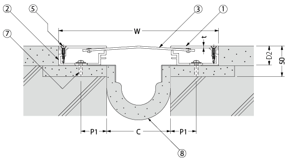 SX66Z | EXジョイント建物用 | カネソウ株式会社 建設用金属製品の総合