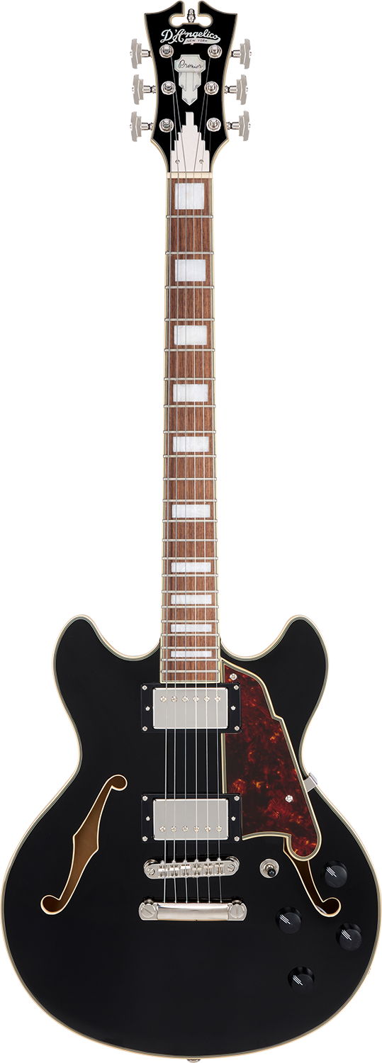 Premier Mini DC Black | D'Angelico | 取扱いブランド | 株式会社