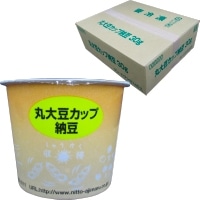 丸大豆カップ納豆(タレ・カラシ付) 30G 40食入: 和食・漬物・惣菜