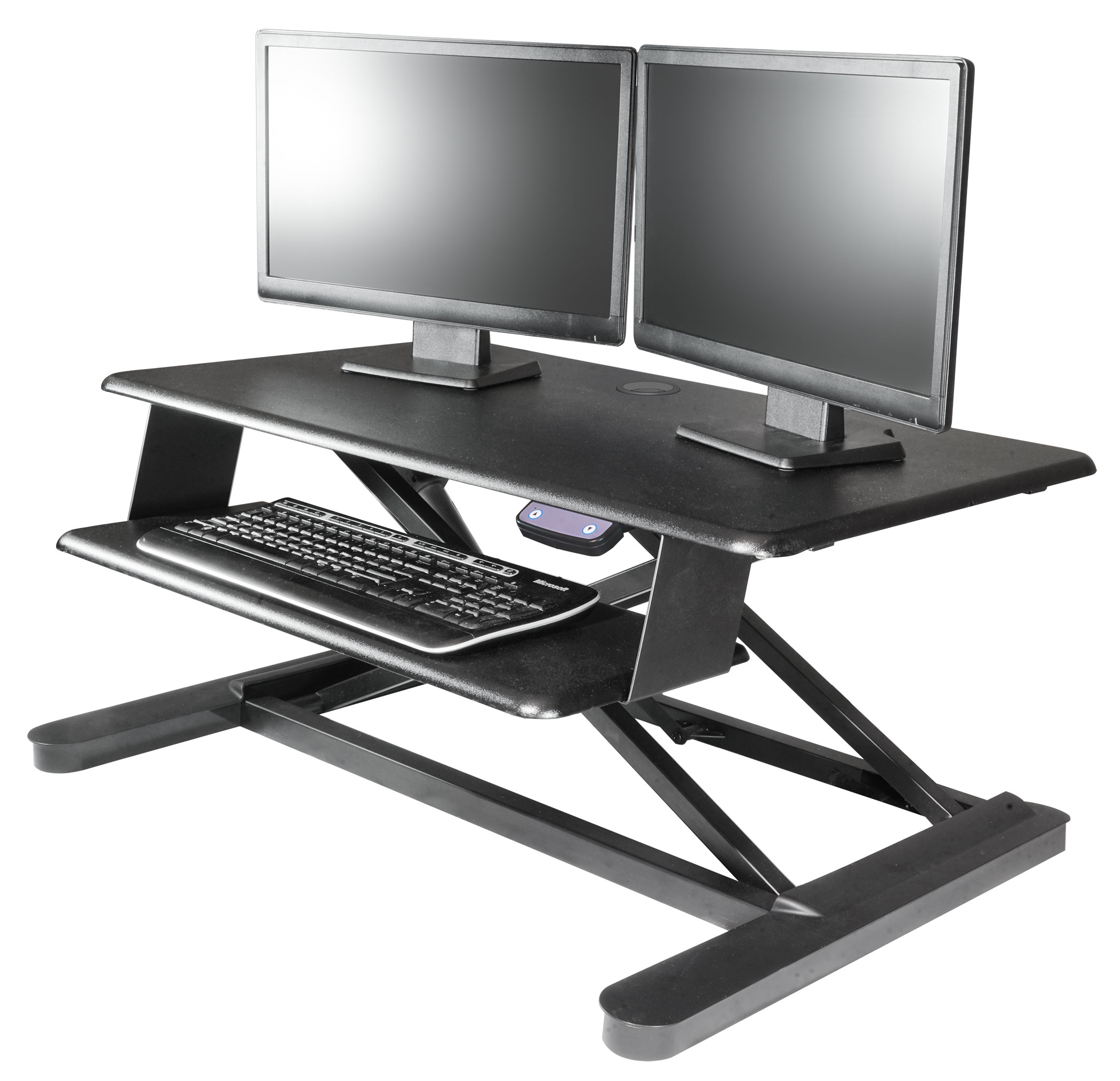 Electric Sit to Stand Workstation : Kantek Inc.