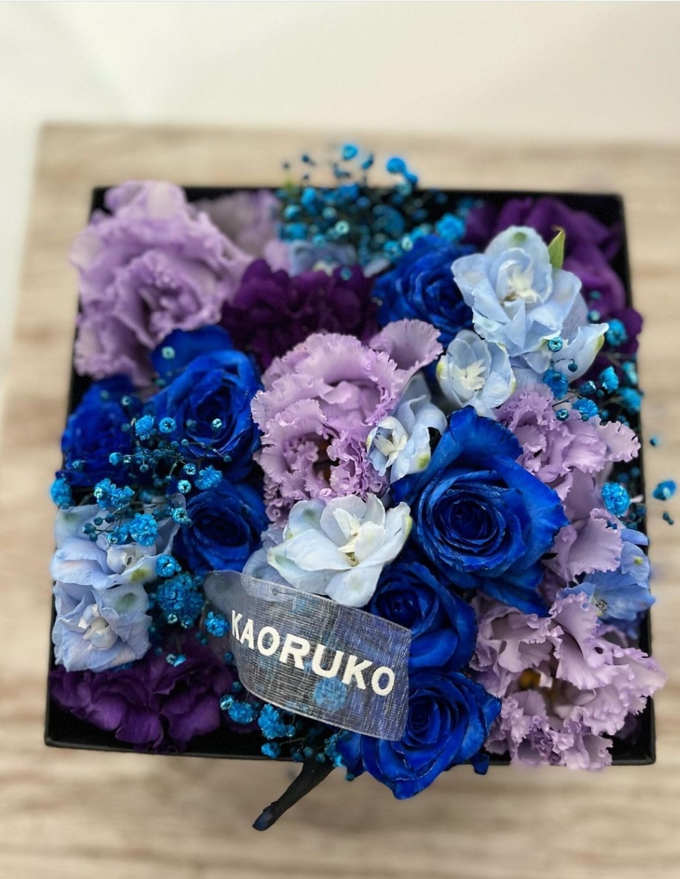 フラワーボックス｜フローリスト銀座のご案内｜KAORUKO Florist Ginza