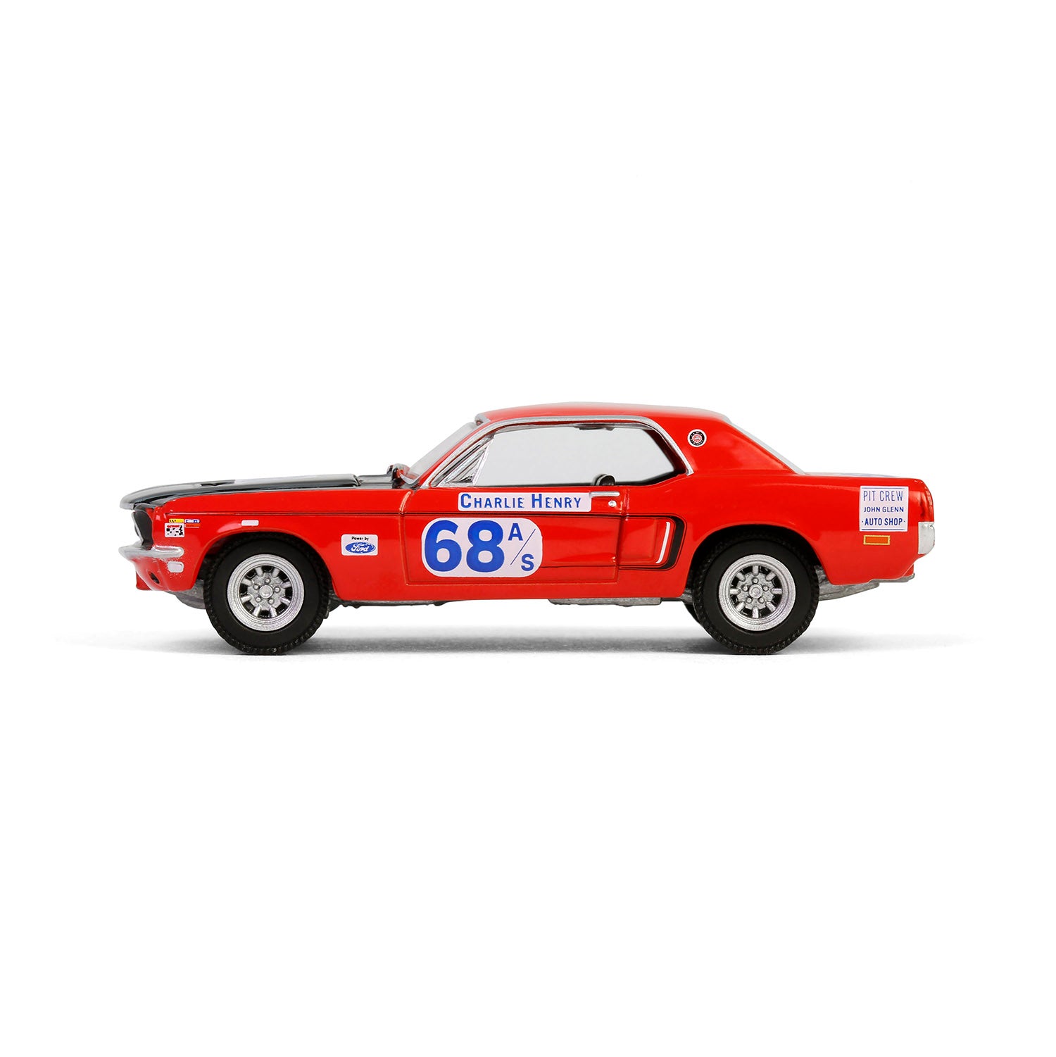 1968 Ford Mustang GT Coupe - #68 Charlie Henry Race Car