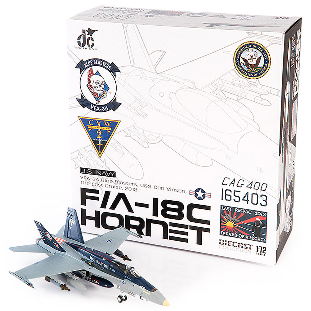 McDonnell Douglas F/A-18C Hornet U.S. NAVY VFA-34 Blue Blasters