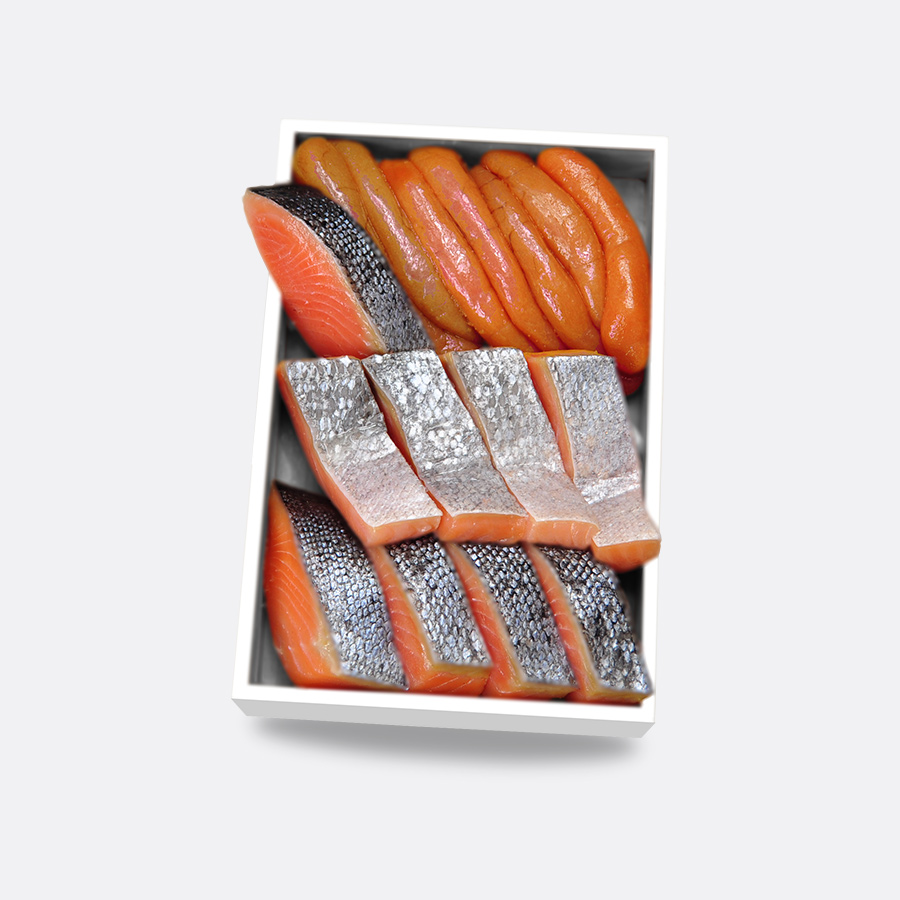 新潟加島屋インターネットショッピングサイト／公式通販 - 鮭と鱈の子塩漬