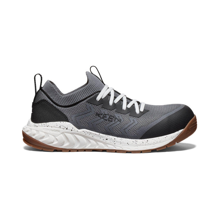 メンズ アルヴァダ シフト ワークシューズ | Steel Grey/Gum | KEEN