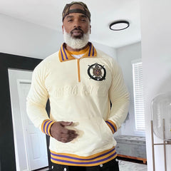 Omega Neutral Quarter Zip Sweatshirt – The King McNeal Collection