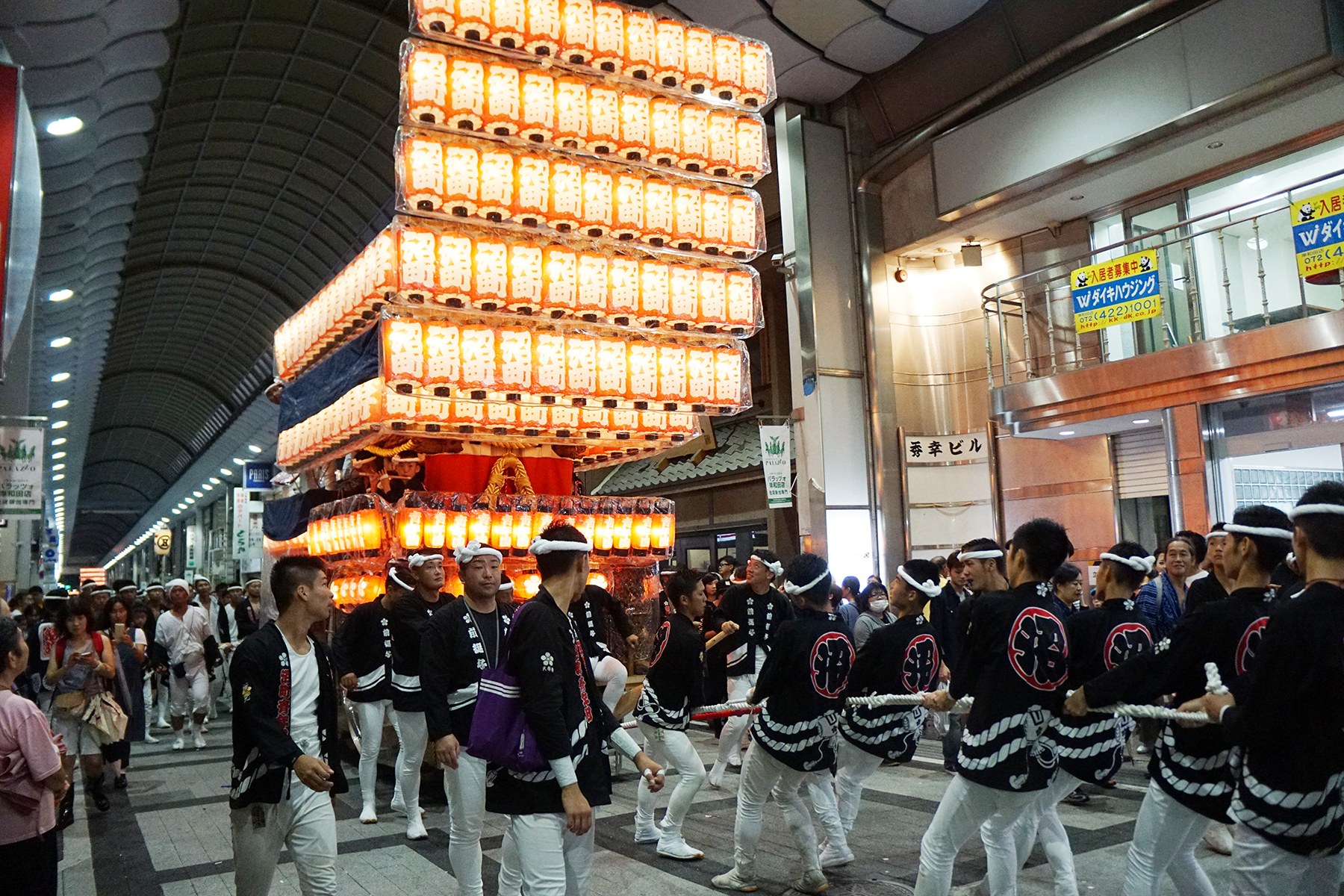 沼町だんじり | 岸和田駅前通商店街
