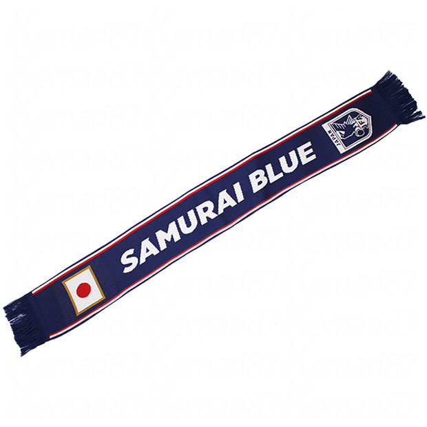 Kemari87 KISHISPO / サッカー日本代表 ニットマフラー jfa41005