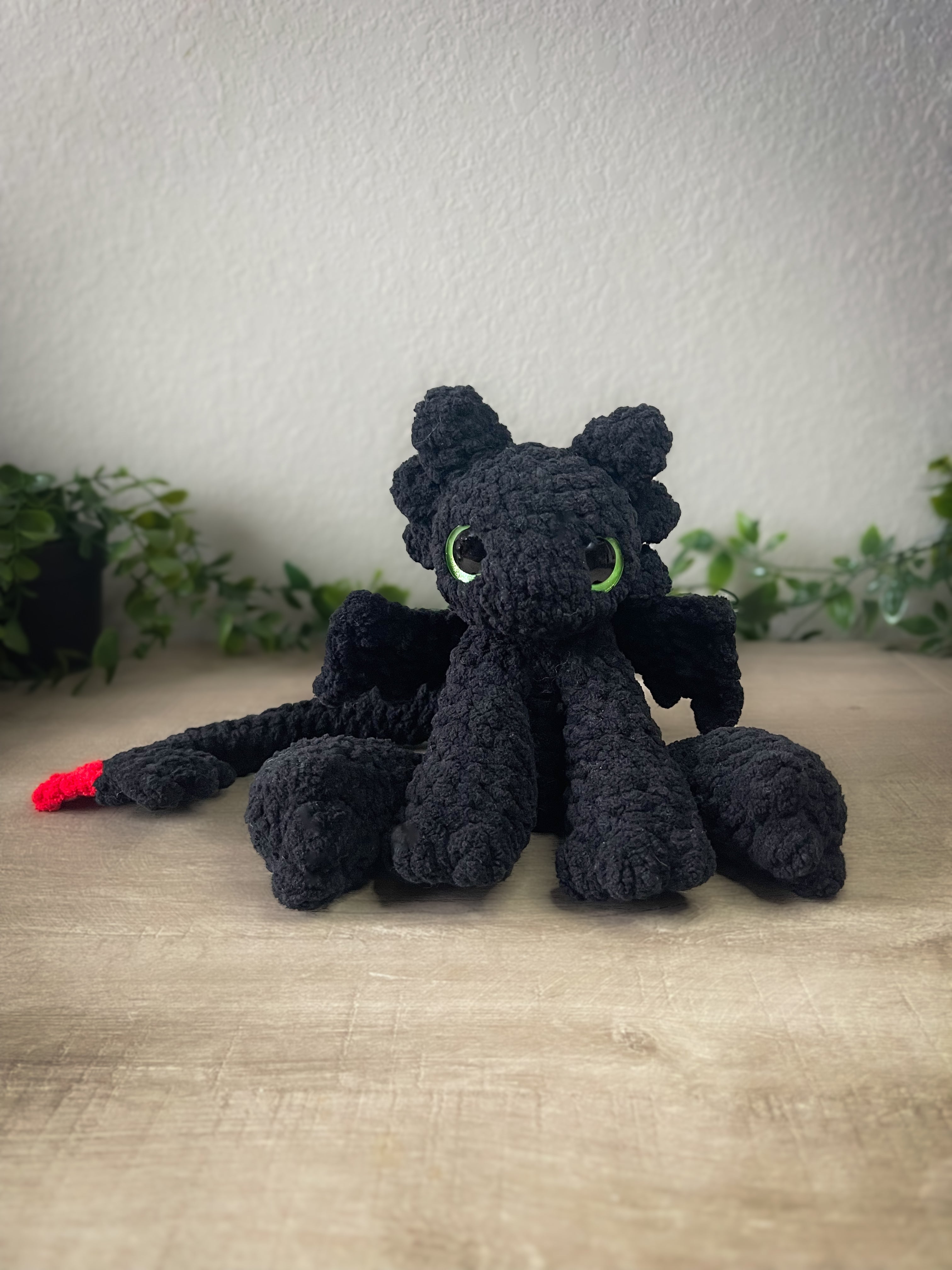 Dusk the Baby Fury Dragon Crochet Pattern – KP Crochet Creations