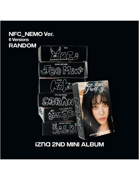 Smart Album] izna 2nd Mini Album - NOT JUST PRETTY (Random Ver